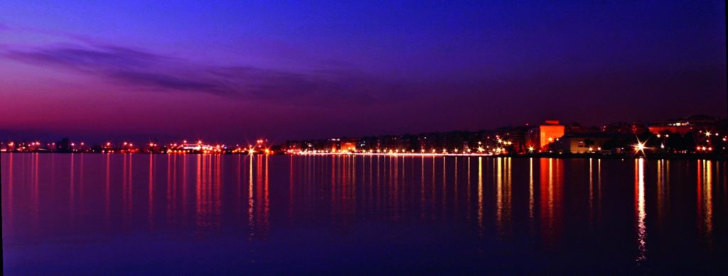 Nightscape of Thessaloniki